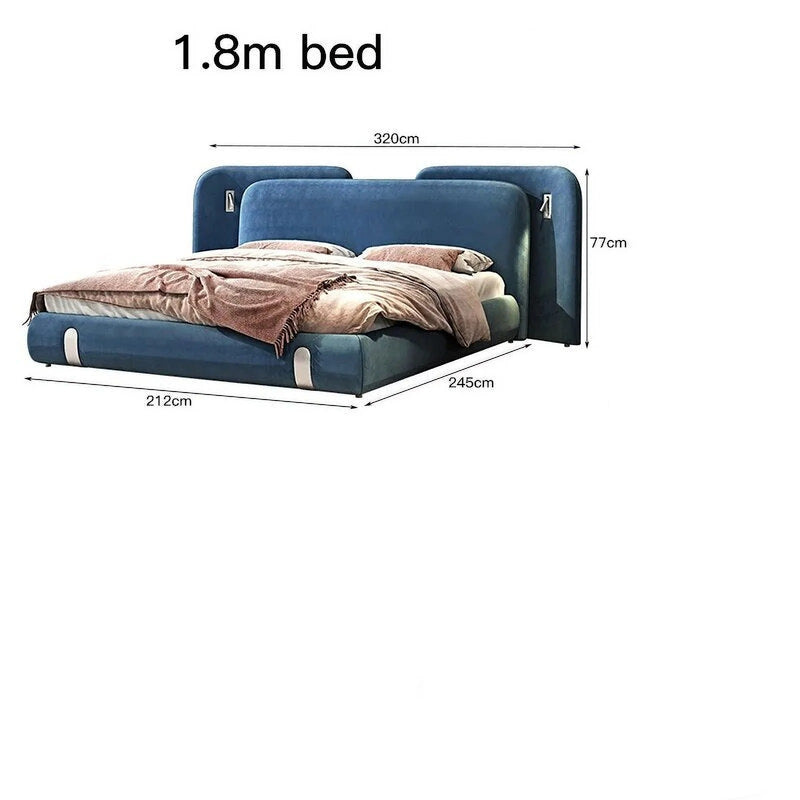 Custom Upholstered Bed Frame – Made to Order