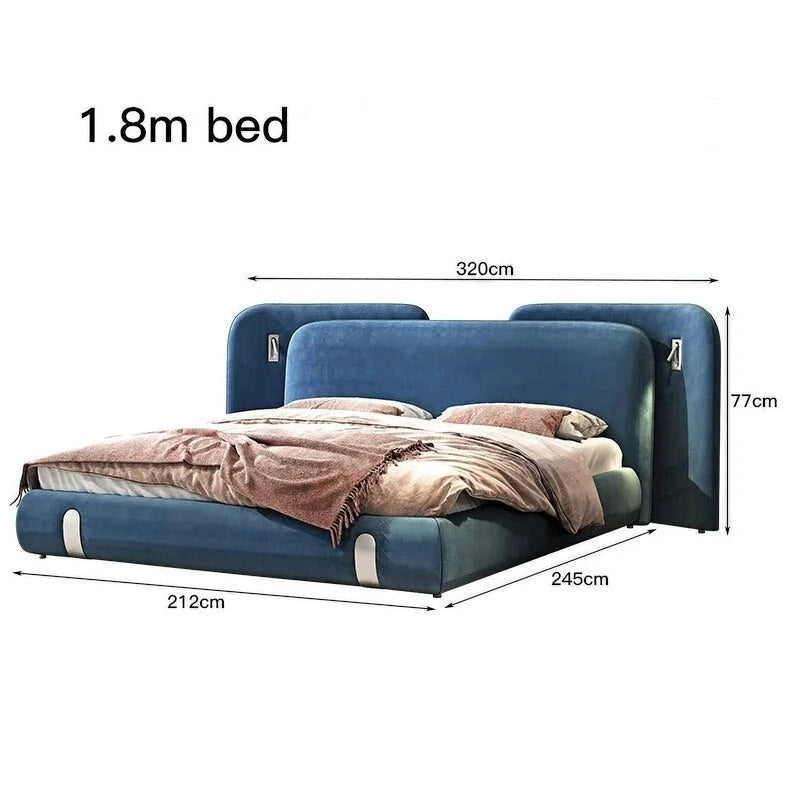 Custom Upholstered Bed Frame – Made to Order