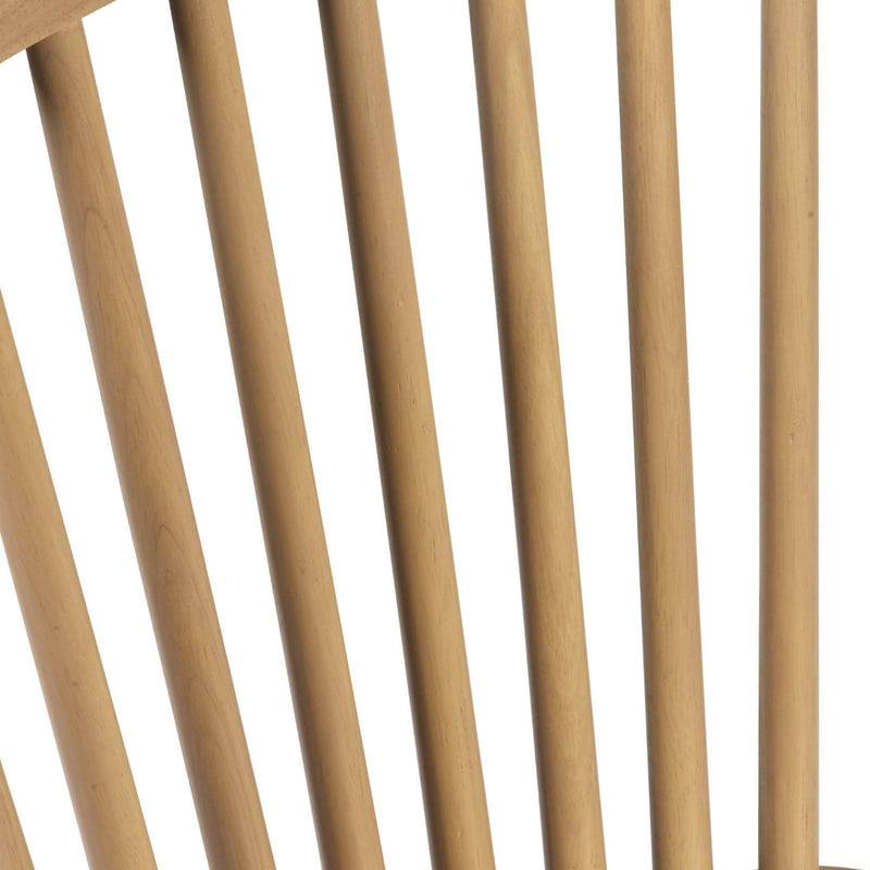 Close-up of wooden slats on a white background
