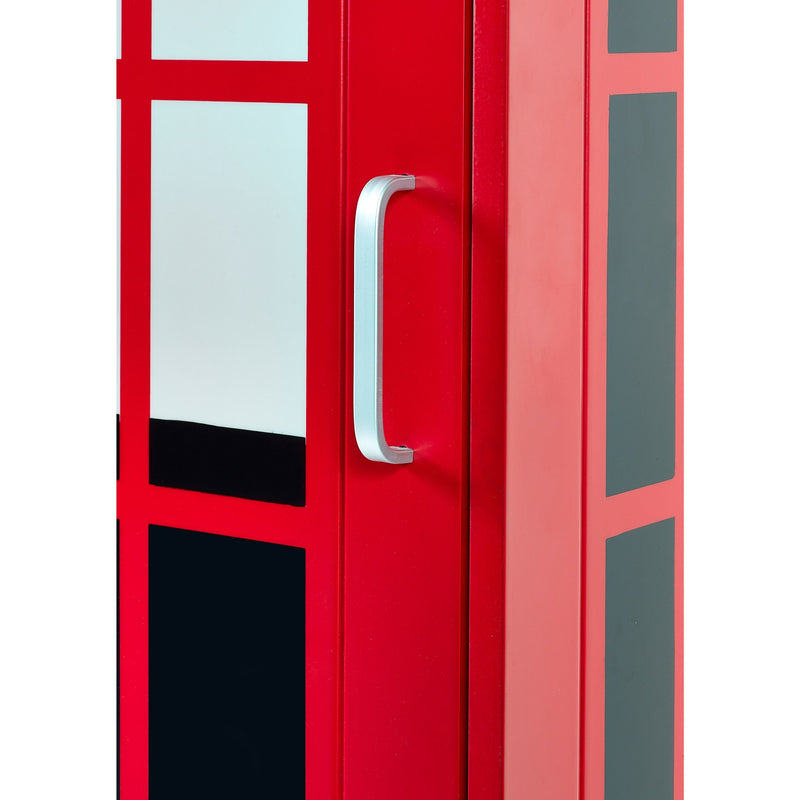 Telephone Box Wardrobe 64cm - Red