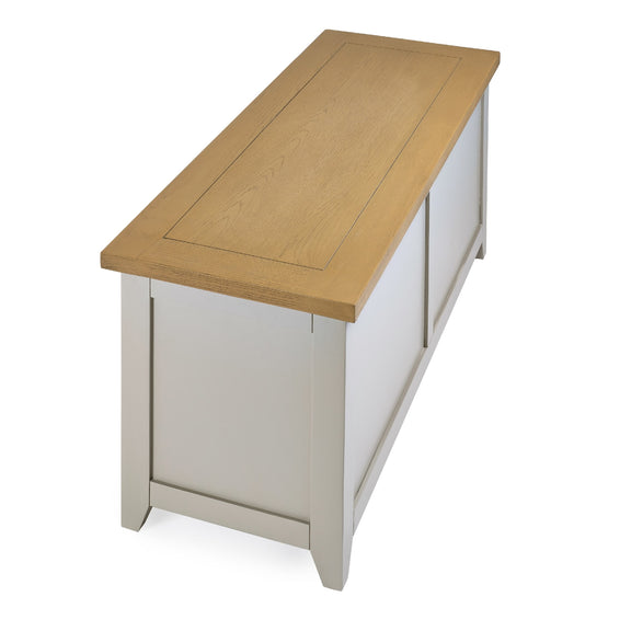 Wooden bench with a light finish on a white background
