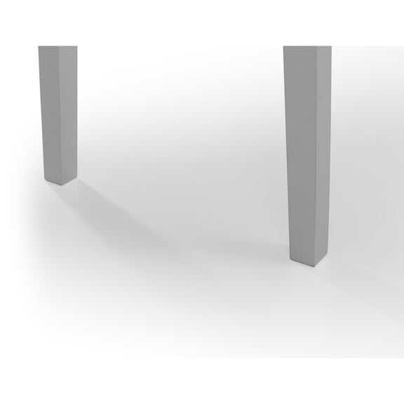 Two gray rectangular columns on a white background