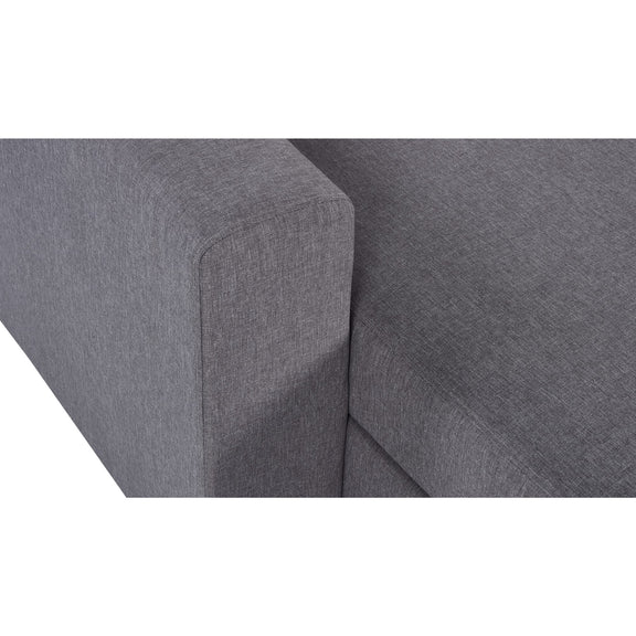 Gray fabric texture close-up