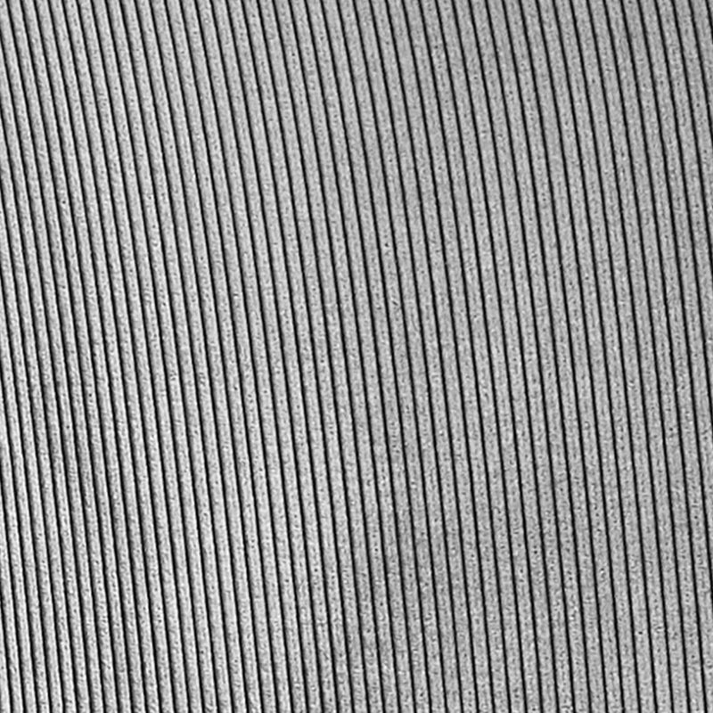Close-up of a textured gray surface with parallel lines