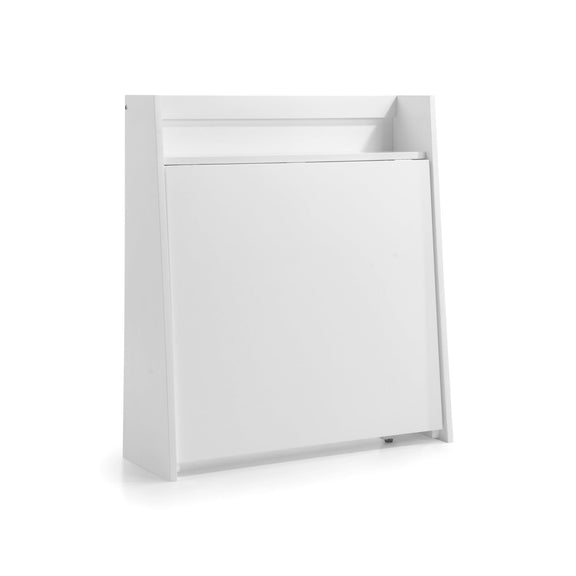 White cabinet on a white background