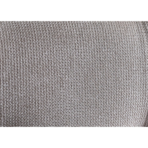 Close-up of gray textured fabric