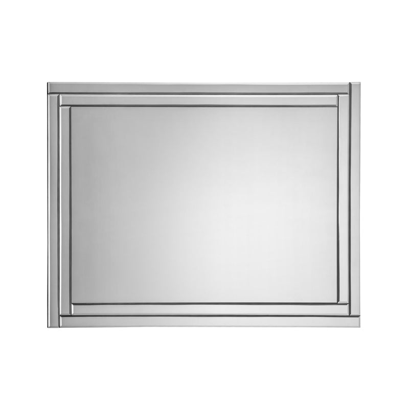 Deco 60cm Frameless Wall Mirror - Glass Finish