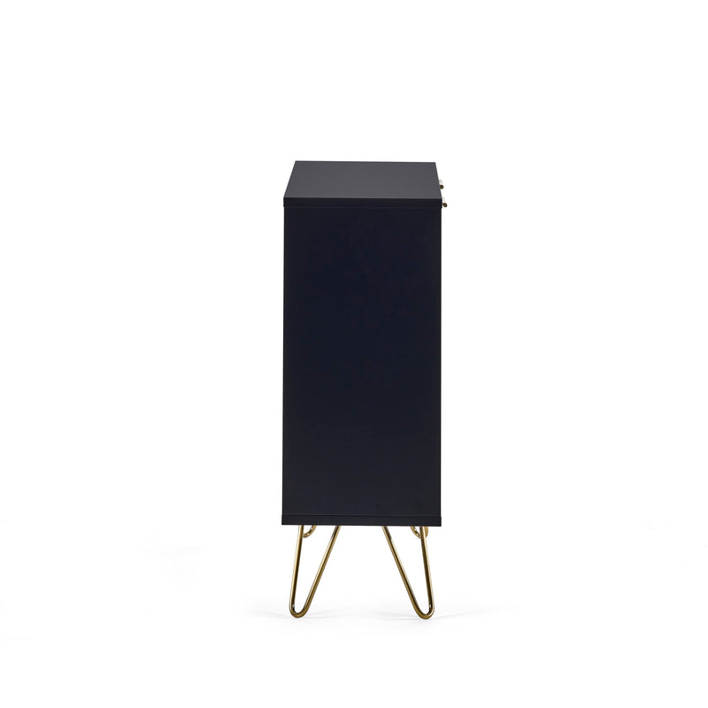 Murano Compact Sideboard Matt Black