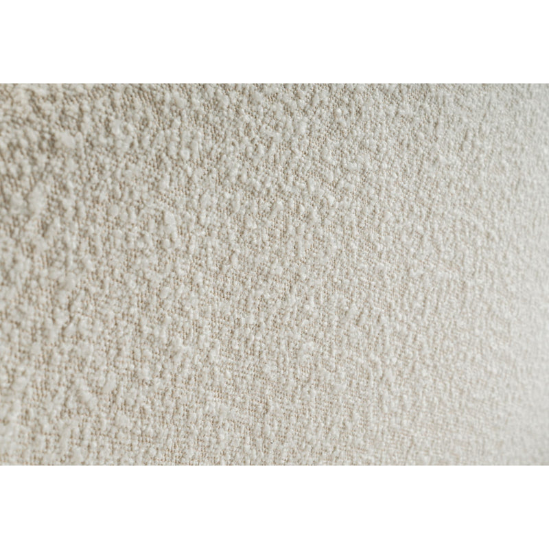 Textured beige fabric swatch on a white background