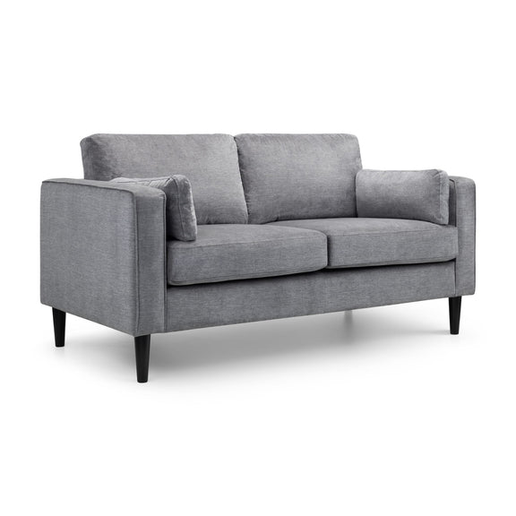 Gray sofa on a white background