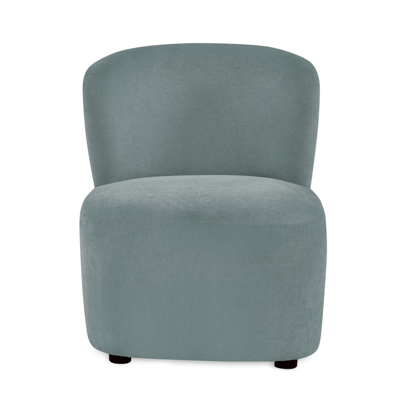 Gray chair on a white background