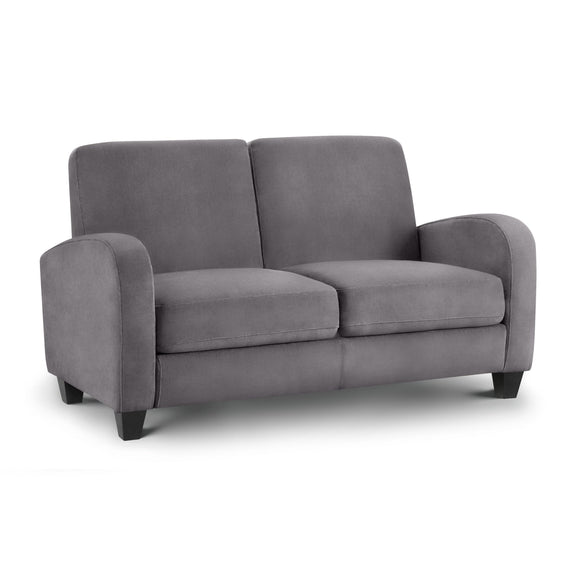 Gray sofa on a white background