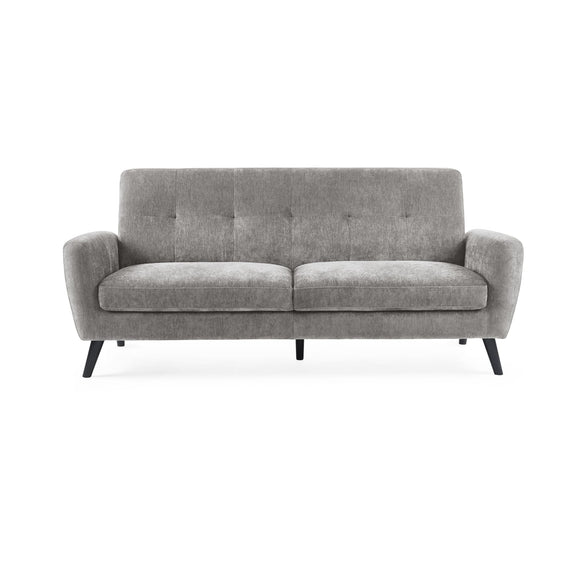 Gray sofa on a white background