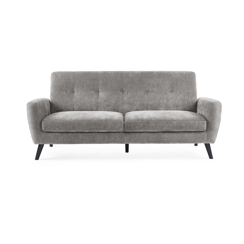 Gray sofa on a white background