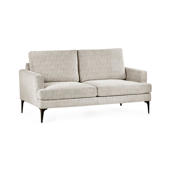 Beige sofa on a white background