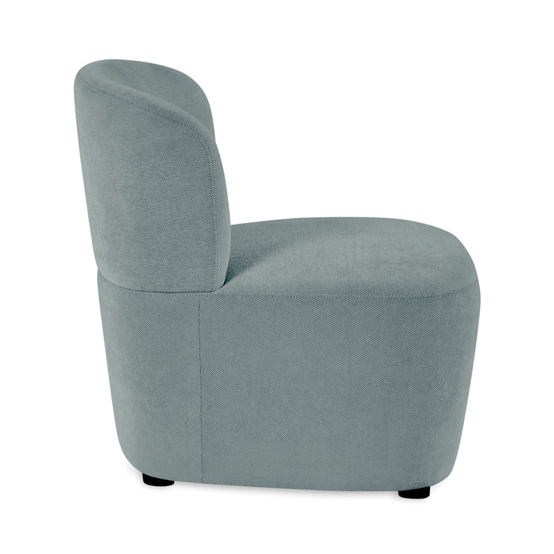 Beige armchair on a white background
