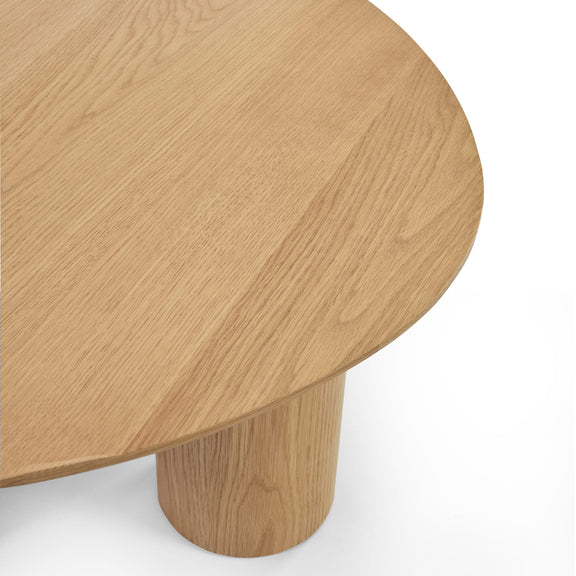 Wooden table with a white background