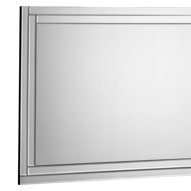 Deco 60cm Frameless Wall Mirror - Glass Finish
