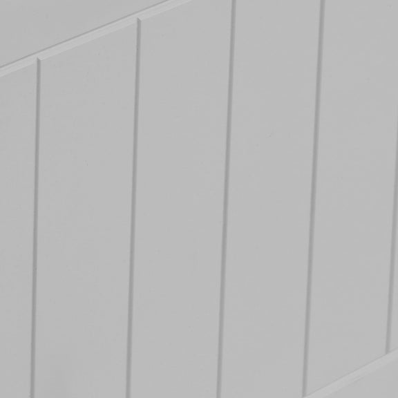 Close-up of a gray paneled wall with horizontal lines
