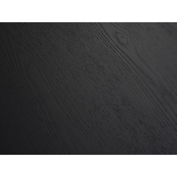 Dark wooden surface with a visible grain pattern
