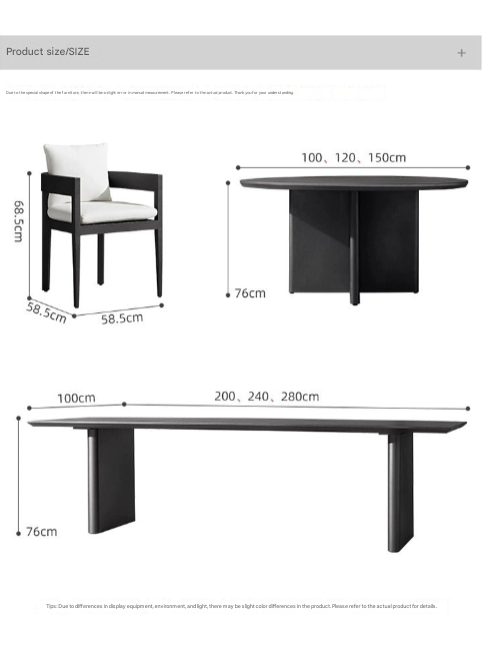 Luxury Outdoor Aluminum Dining Set – Nordic Villa Garden Table with Chairs – Custom Made