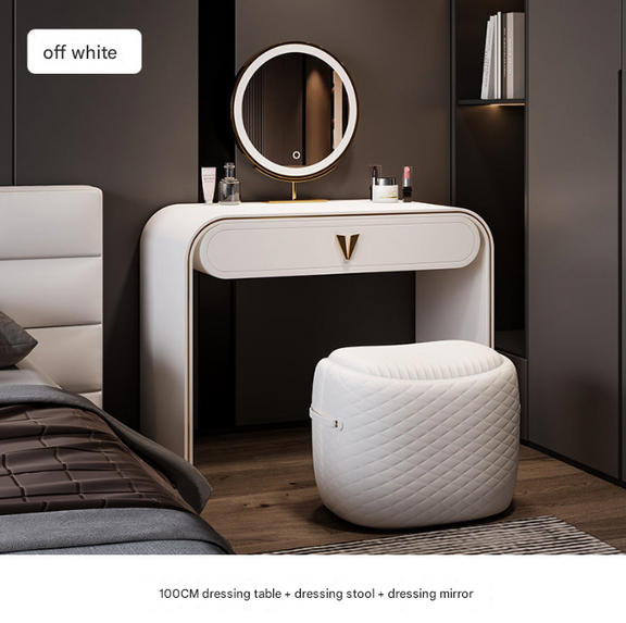 modern italian dressing tables Modern Italian LED Mirror Dressing Table