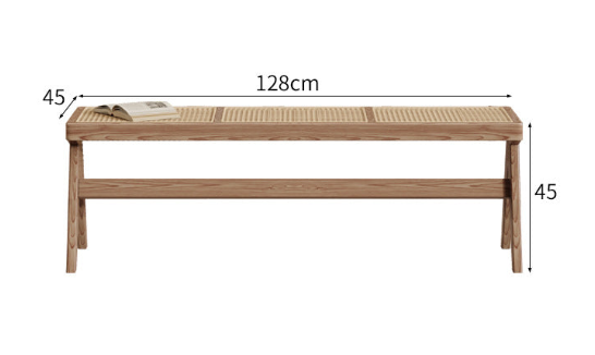 Custom Made Nordic Ash Wood Dining Table – Retractable Solid Wood Table with Chairs for Modern Apartments
