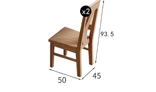 Custom Made Nordic Ash Wood Dining Table – Retractable Solid Wood Table with Chairs for Modern Apartments