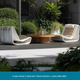 Modern Cloud Shape Outdoor Lounge Set – Teak Garden Sofa Set – Custom Made