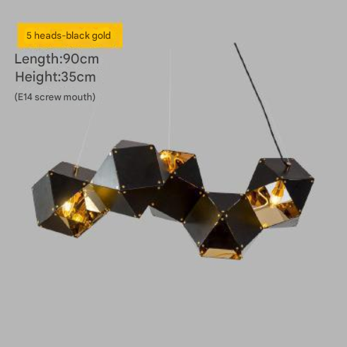 Geometric DNA Modular Pendant Light