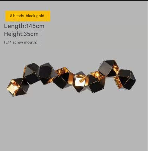 Geometric DNA Modular Pendant Light