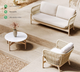 Nordic Teak Rope Outdoor Sofa Set – Outdoor Sofa Set with Coffee Table – Custom Made
