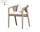 Teak Outdoor Dining Set – Solid Wood Patio Table with Armchairs – Custom Made