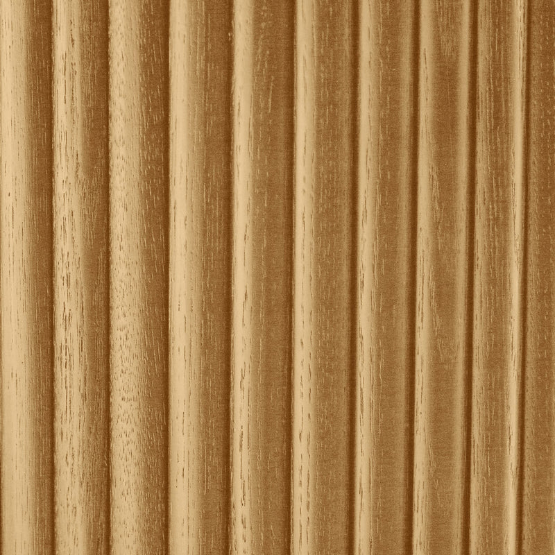 Close-up of wooden panel with vertical grain pattern