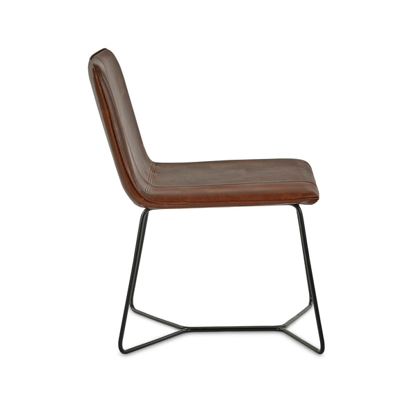 Wicker bar stool on a white background