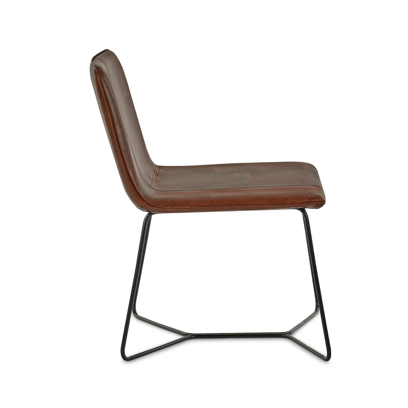 Wicker bar stool on a white background