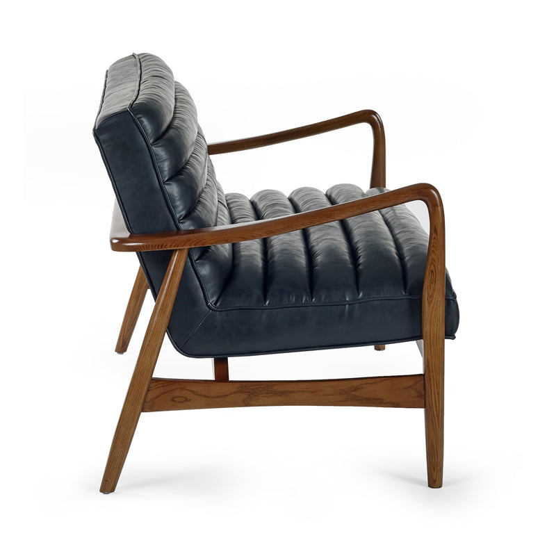 Marshall Faux Leather Sofa - Living Room Seating