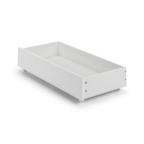 White drawer on a white background