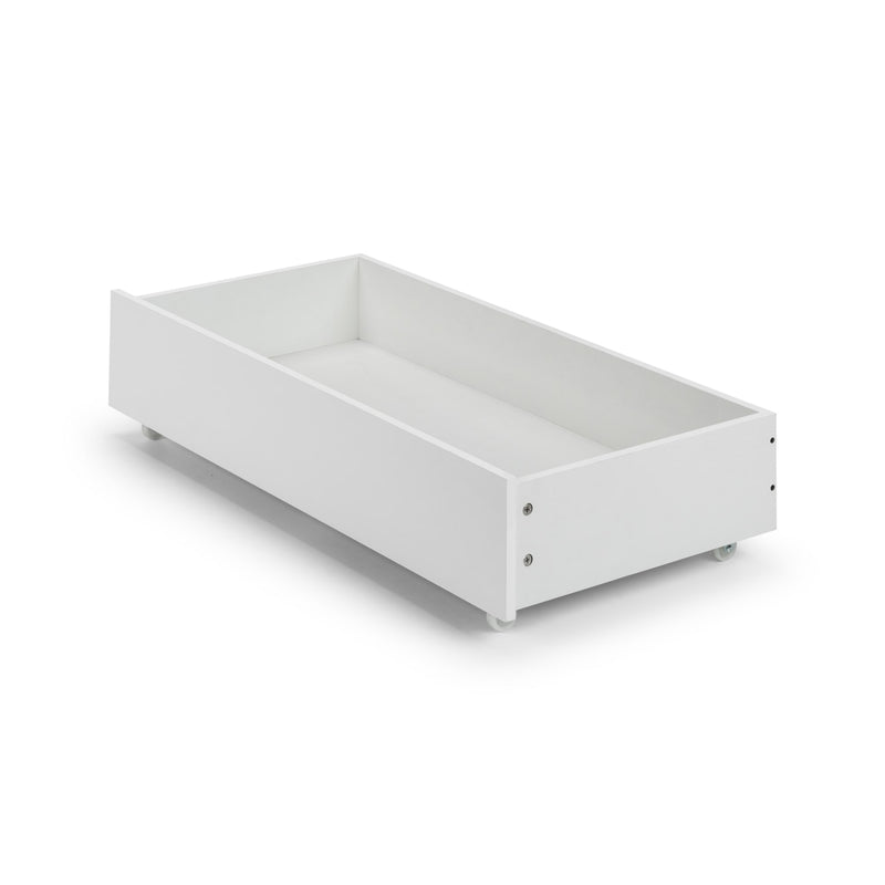 White drawer on a white background