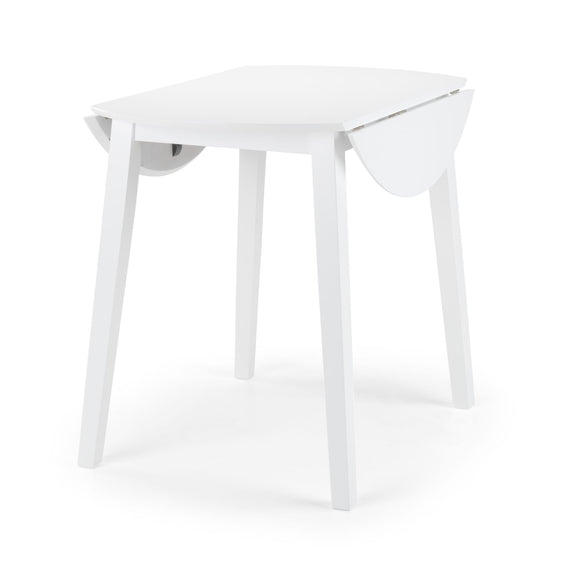 White stool on a white background