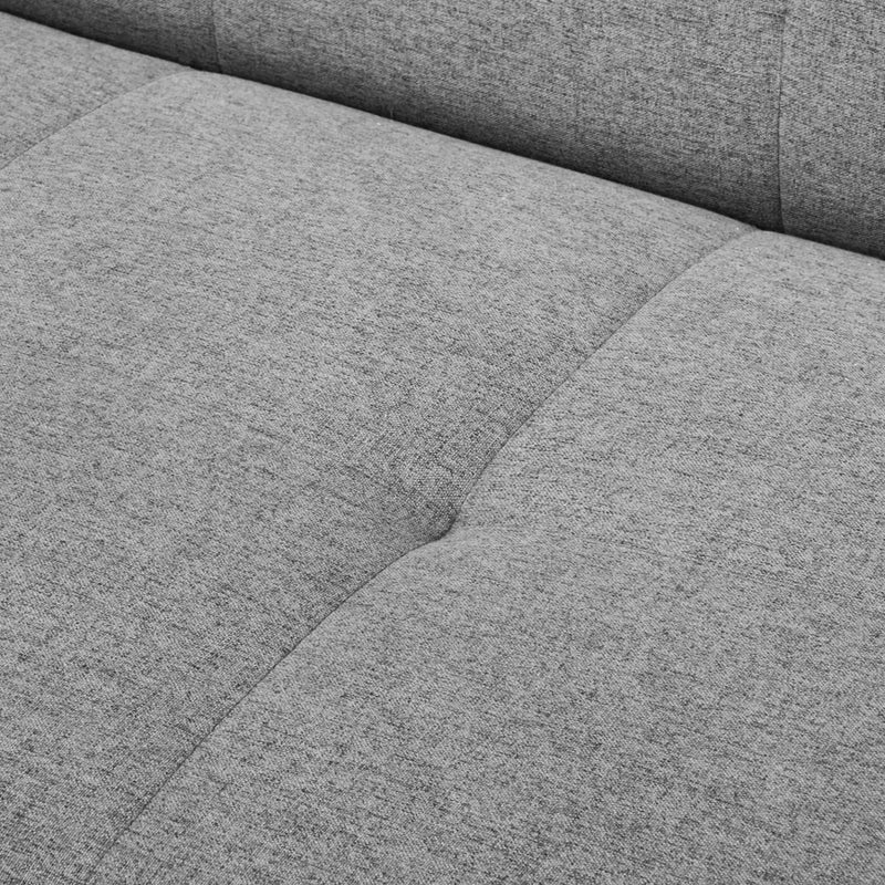 Gray fabric texture on a sofa