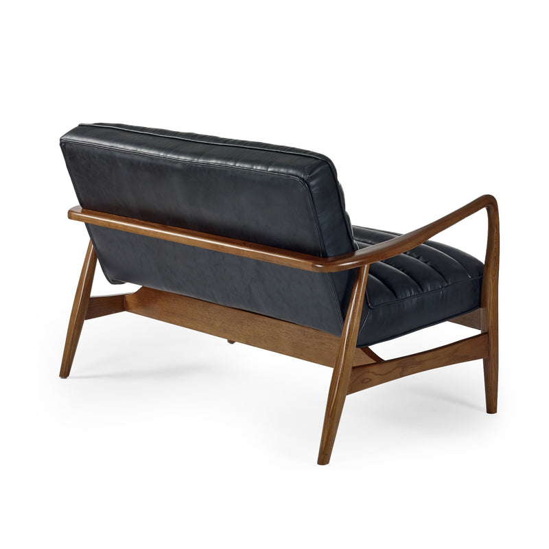 Marshall Faux Leather Sofa - Living Room Seating