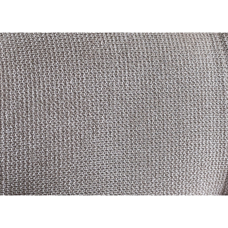 Close-up of gray textured fabric