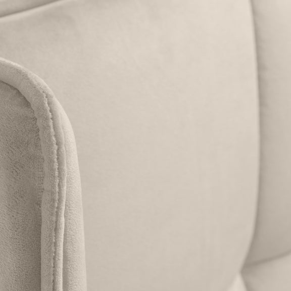 Close-up of a beige fabric texture