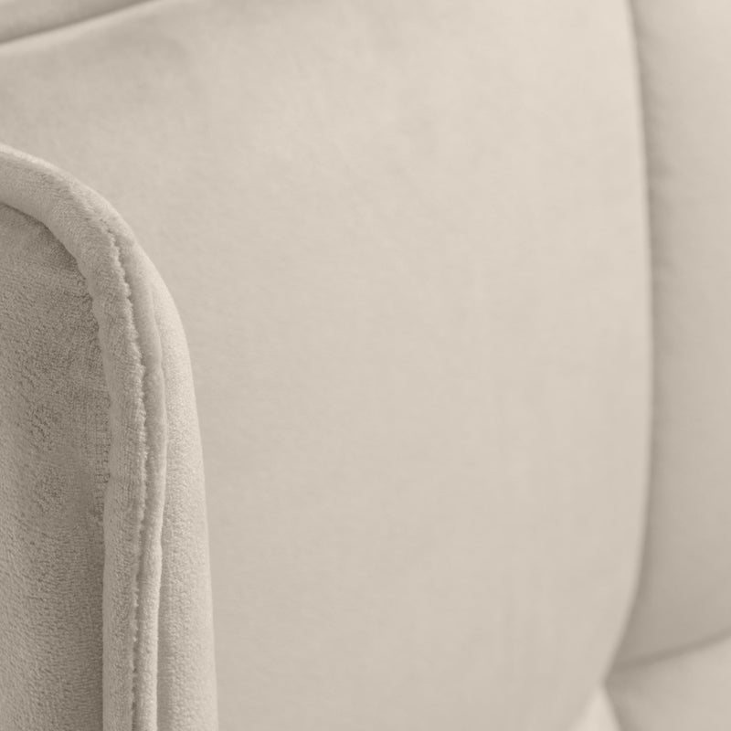 Close-up of a beige fabric texture