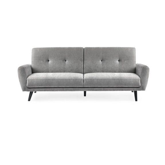 Gray sofa on a white background