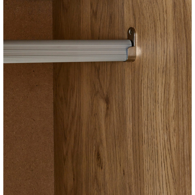 Sydney 2 Door Wardrobe 80cm - Oak