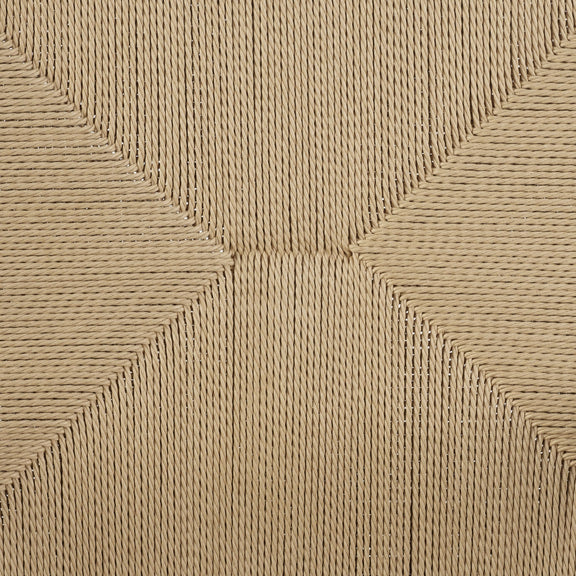 Close-up of a textured beige surface with wavy pattern
